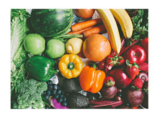 fruits and vegetables for microscopic colitis