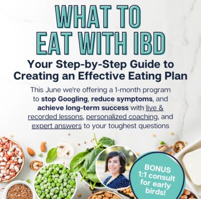 What to Eat with IBD webinar series