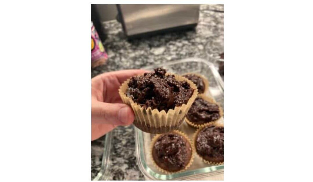 Chocolate Anytime Tahini Muffins