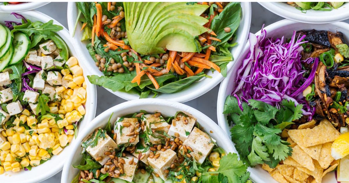 healthy salad bowls