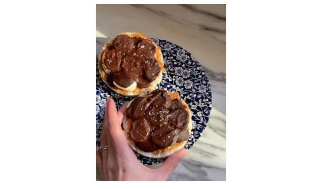 Peanut Butter Cup Rice Cakes