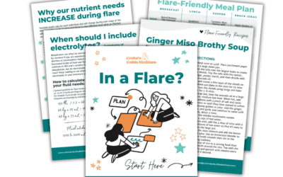 In a flare? Start here! – With our IBD-Friendly Nutrition Guide